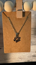 Load image into Gallery viewer, Silver Paw Print Necklace
