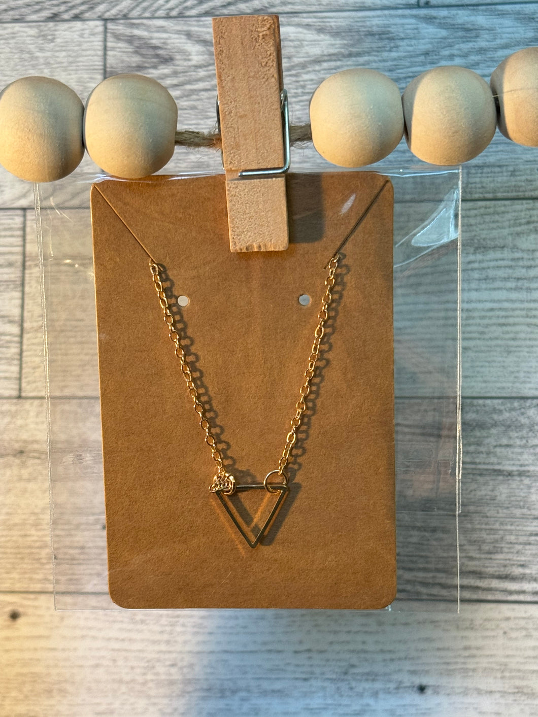 Triangle Necklace