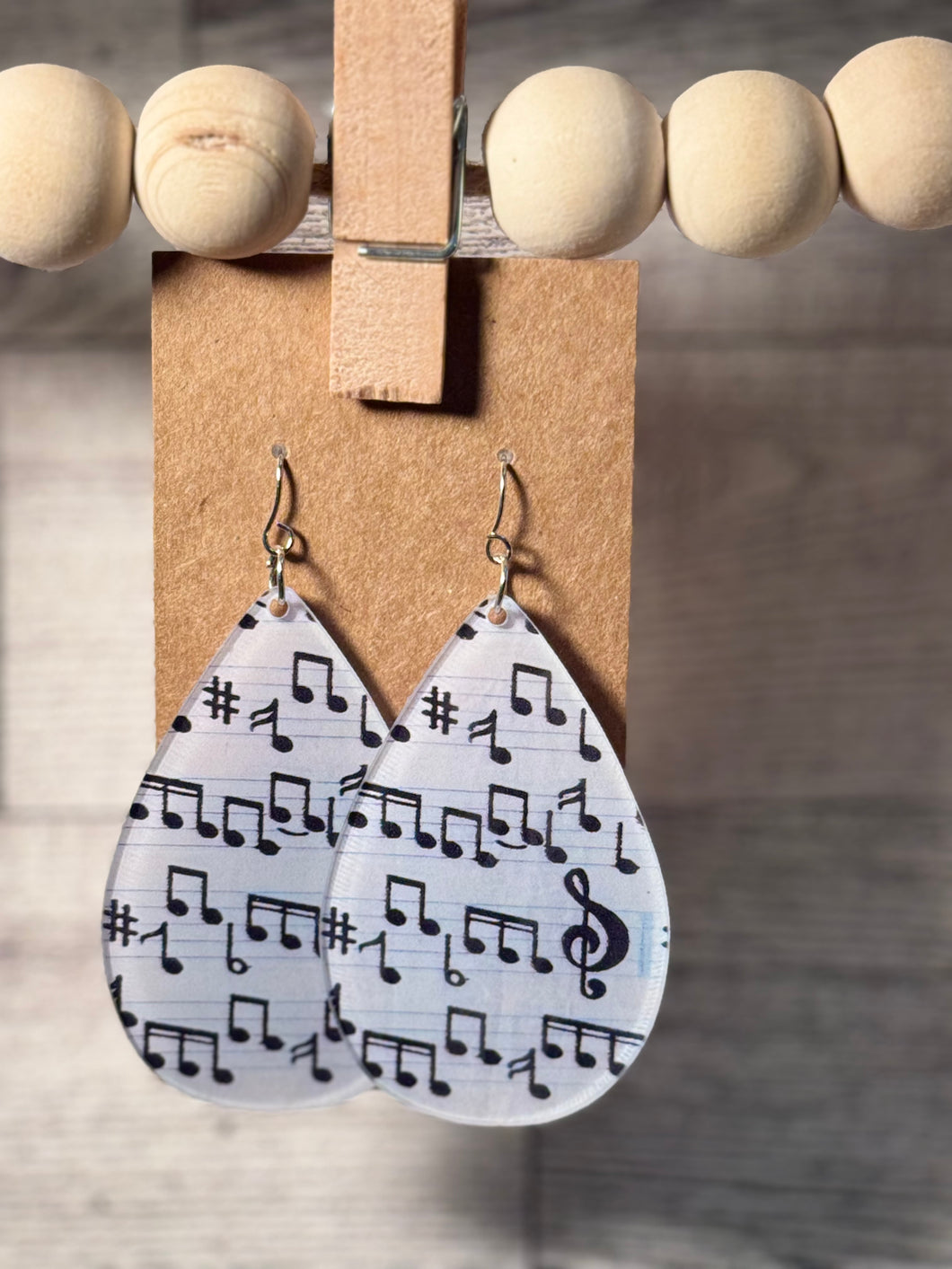 Music Notes Earrings
