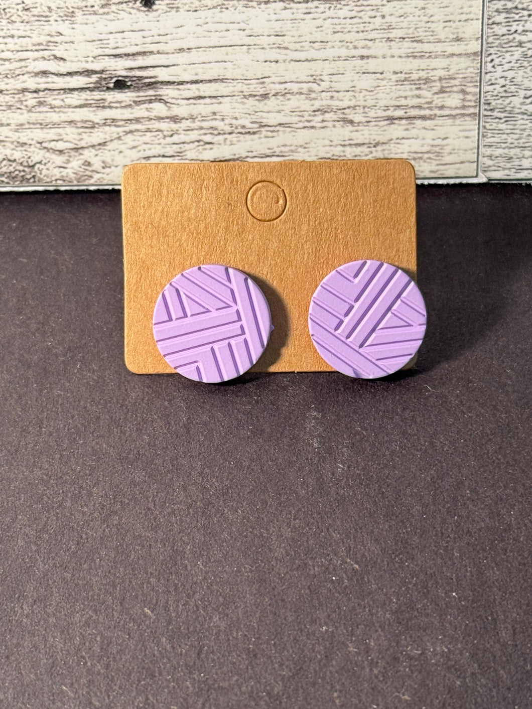 Lavender Studs