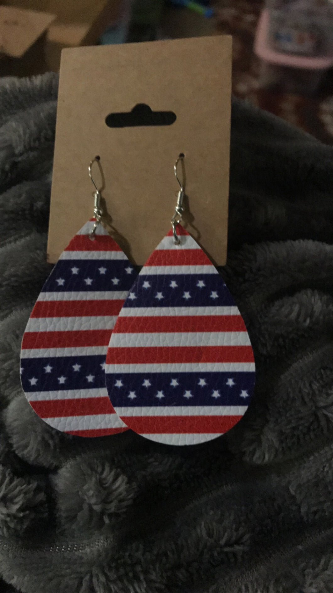 Stripes with Stars Earrings