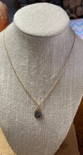 Load image into Gallery viewer, Gray Druzy Necklace *
