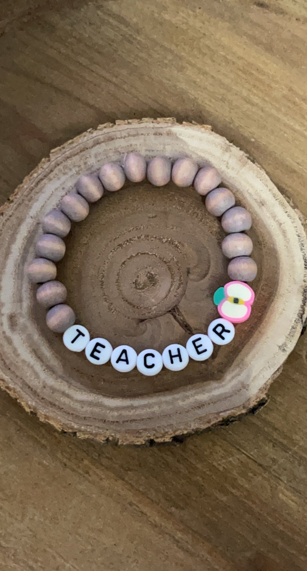 Custom 'Teacher' Bracelet