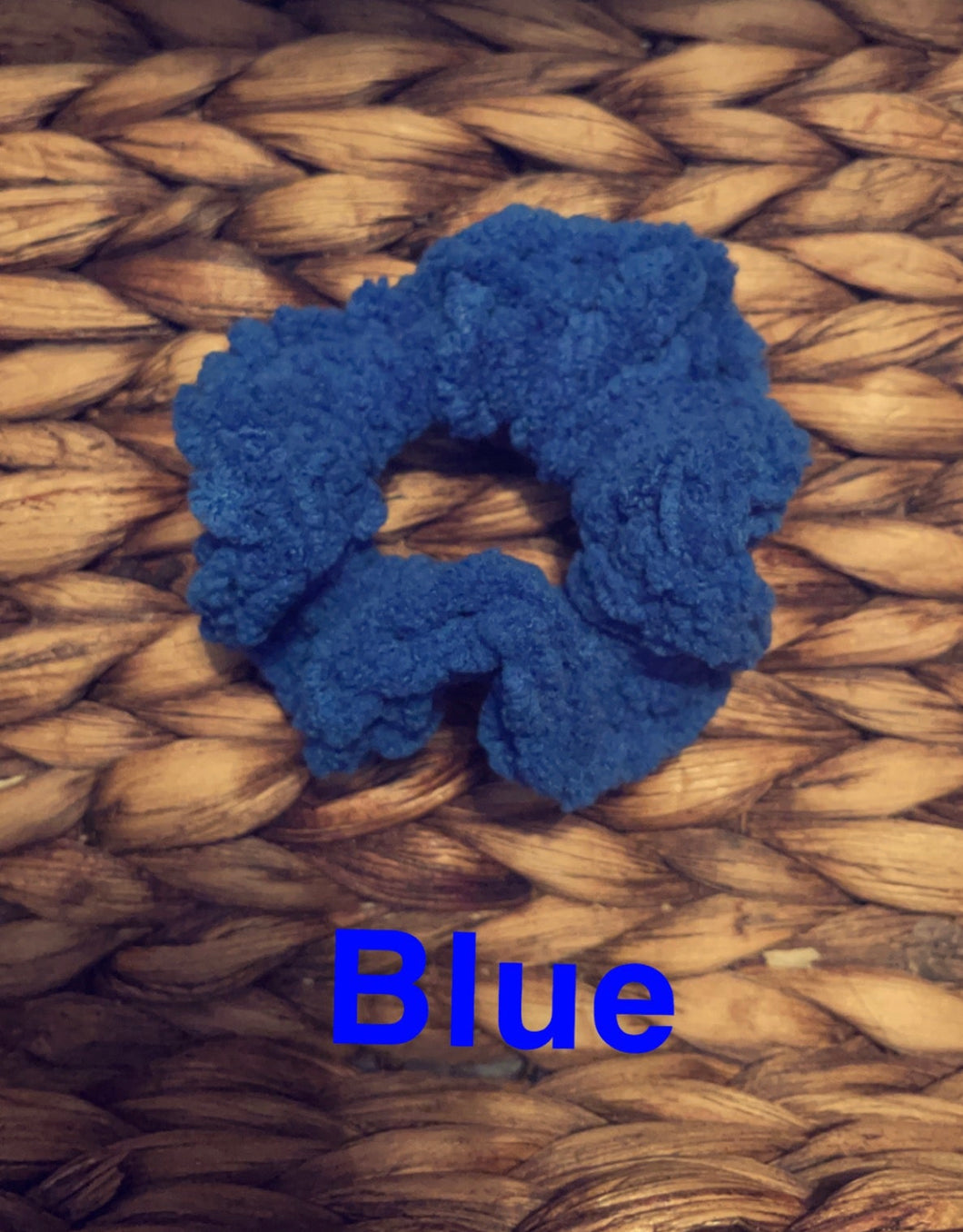 Blue Scrunchie*