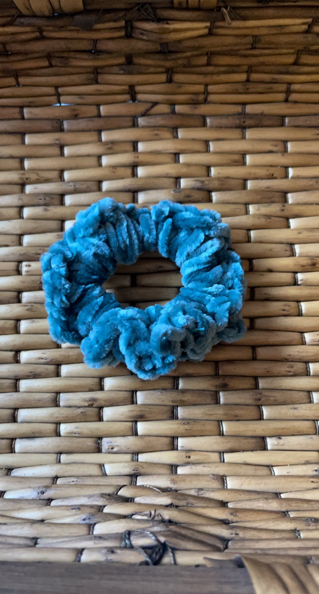 Frosted Pine Scrunchie