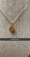 Load image into Gallery viewer, Mustard Druzy Necklace *
